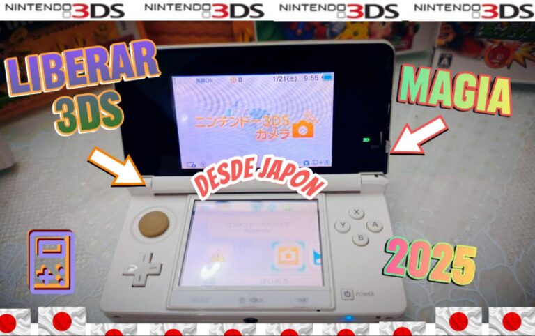 Lee más sobre el artículo 🔓 ¿Cómo Liberar tu Nintendo 3DS 2025? Guía Definitiva + Video Tutorial 🎮